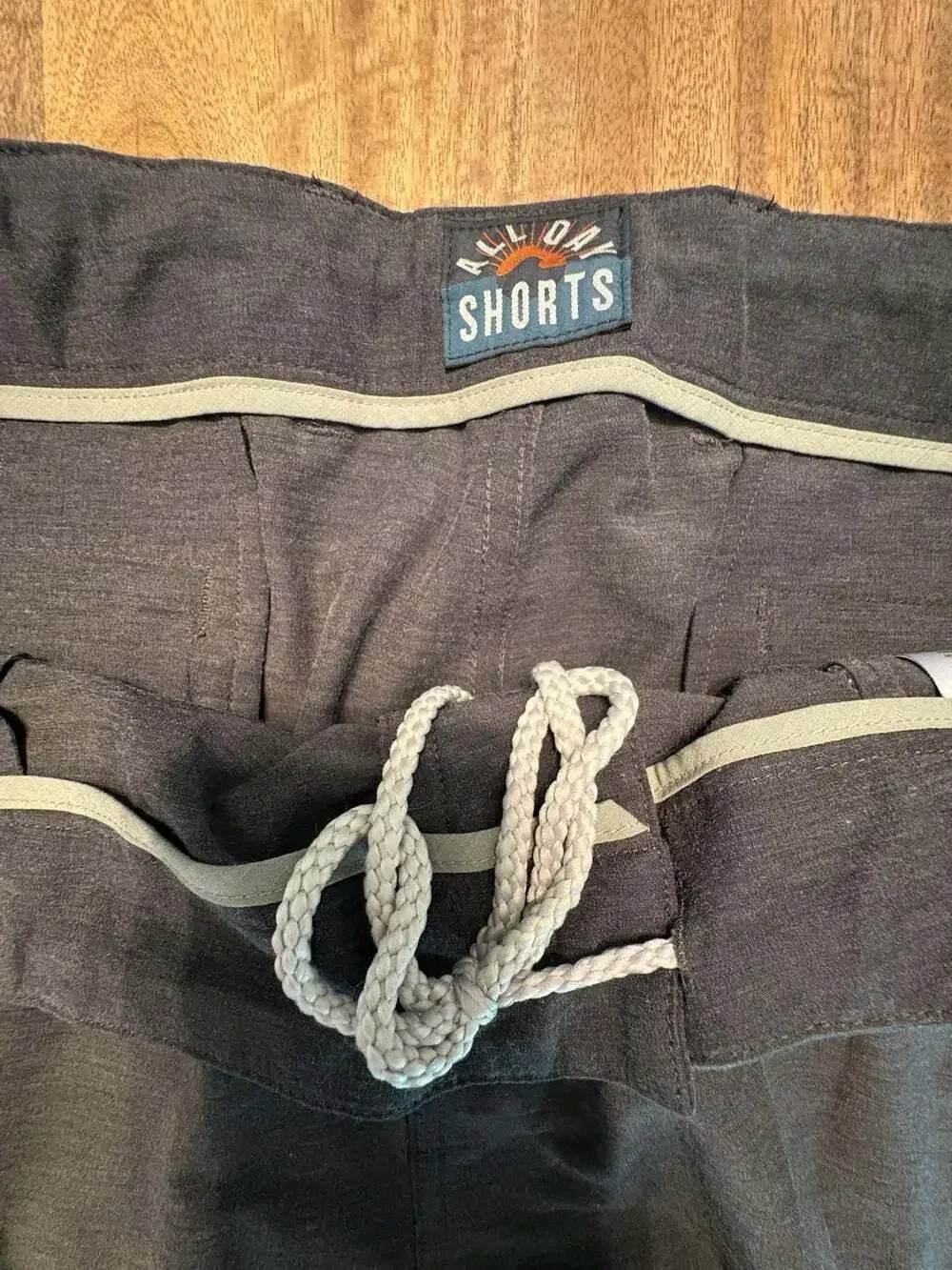 Faherty Shorts Mens 38 Gray All Day Chino 8 Inch Inseam Stretch Casual Summer